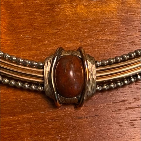 RON RIZZO Collar Necklace. 14kGF/Sterling - Picture 4 of 11